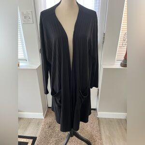 WOMEN’S LULAROE LONG BLACK CARDIGAN